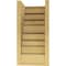 Ekena Millwork 8"W x 8"D x 16"H Wide Landon Rough Cedar Woodgrain TimberThane Corbel, Primed Tan CORUR08X08X16LANRCPR - alternate 4